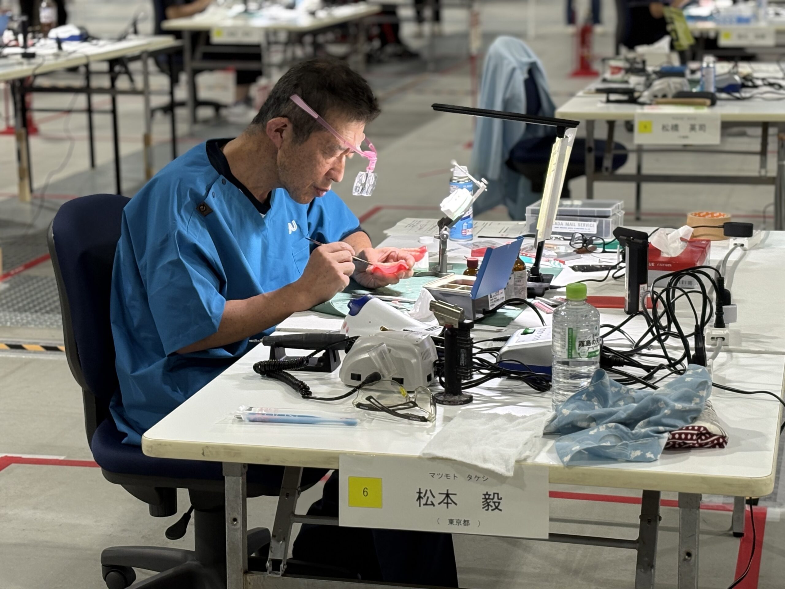 銀賞を受賞した東京ラボ所属の松本 毅